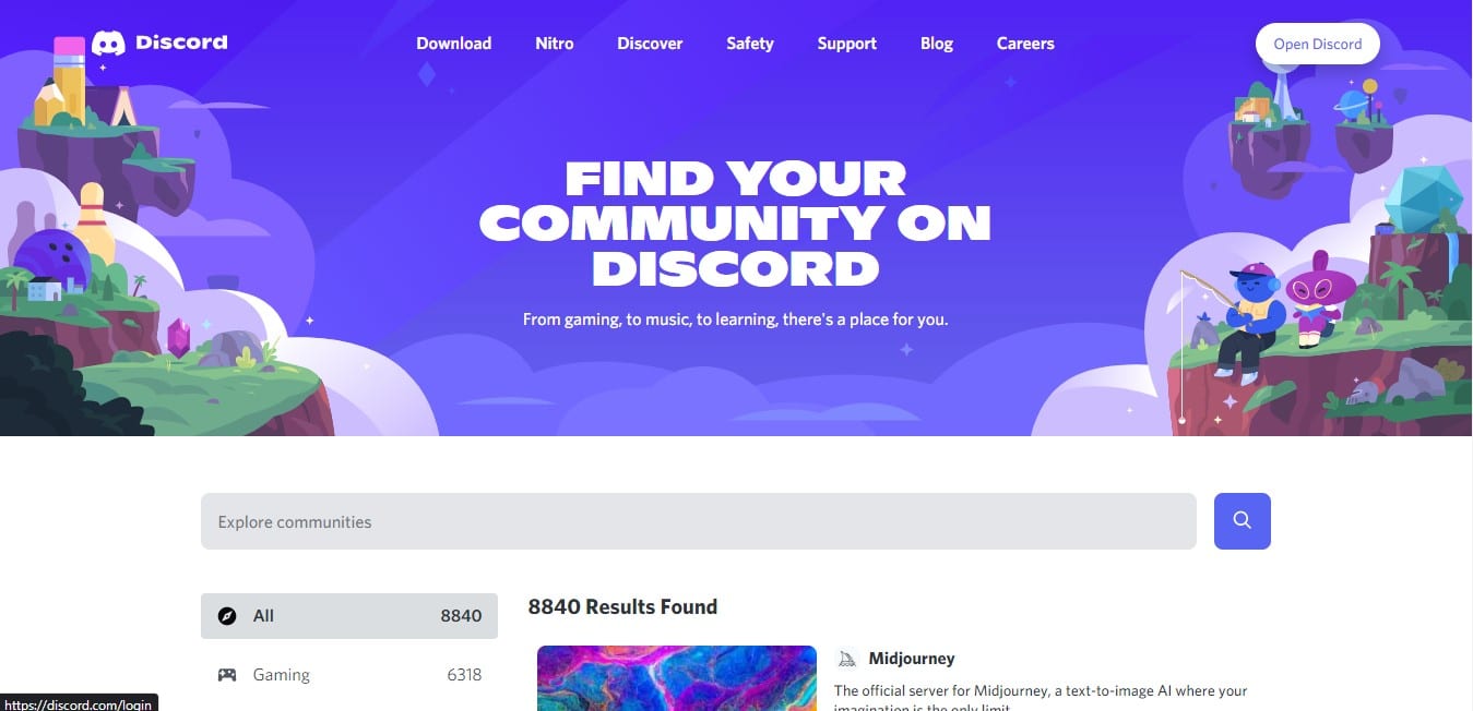 Discord Homepage | How to Get Free Game Codes