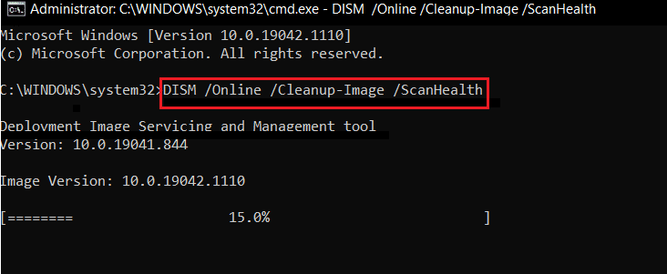 dism scanhealth command. what is WDF and How to fix WDF_VIOLATION Error in Windows 10