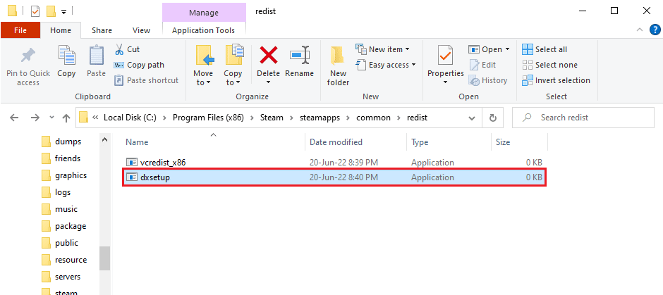 Haga doble clic en el archivo dxsetup.exe para ejecutar las versiones adecuadas de DirectX. Repare la excepción no controlada de CoD Black Ops 2 detectada en Windows 10