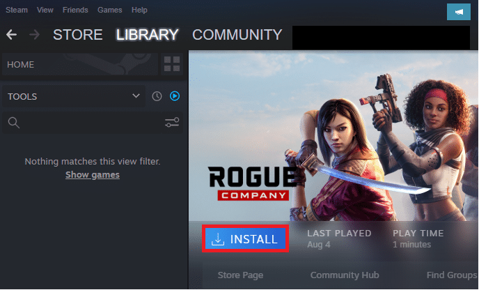 Double click on the game and click the INSTALL button. How to Backup Steam Games