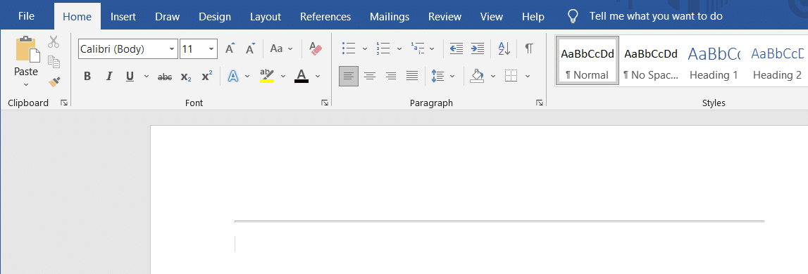 Double click on the Horizontal line to change the look of the line. How to Insert a Line in Word