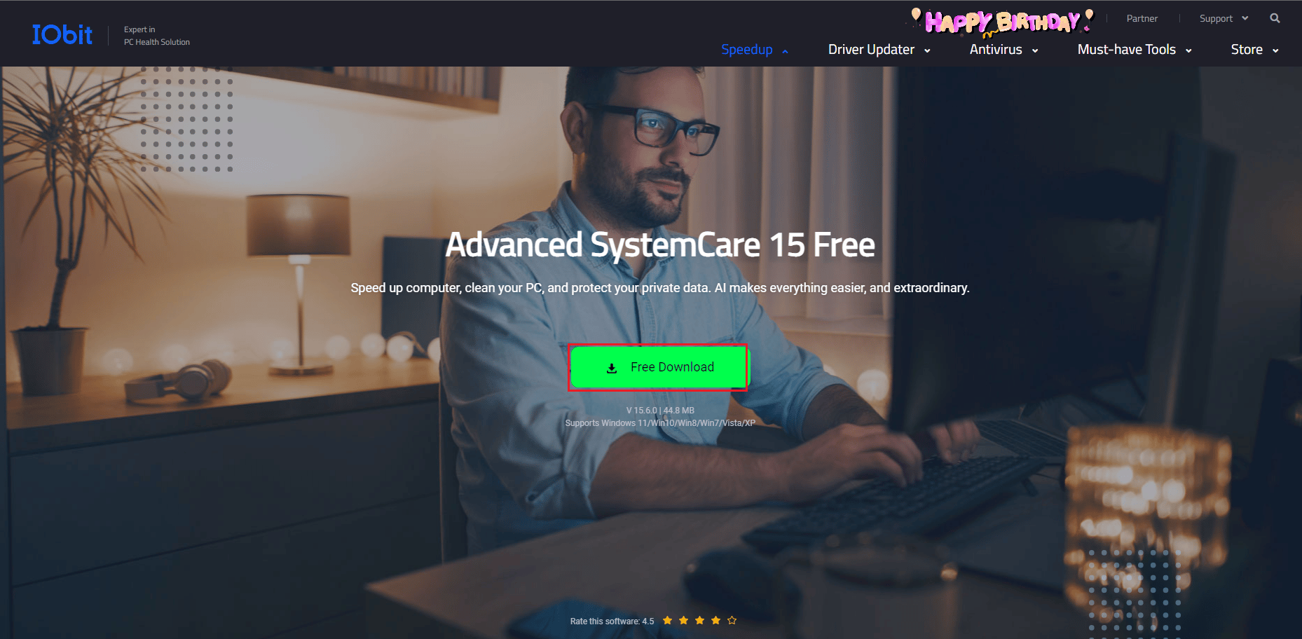 download Advanced systemcare program