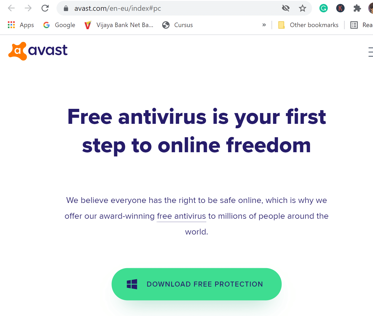 download avast antivirus for free