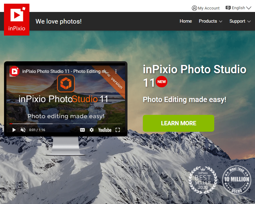Download Page for InPixio | free photo editing software for pc