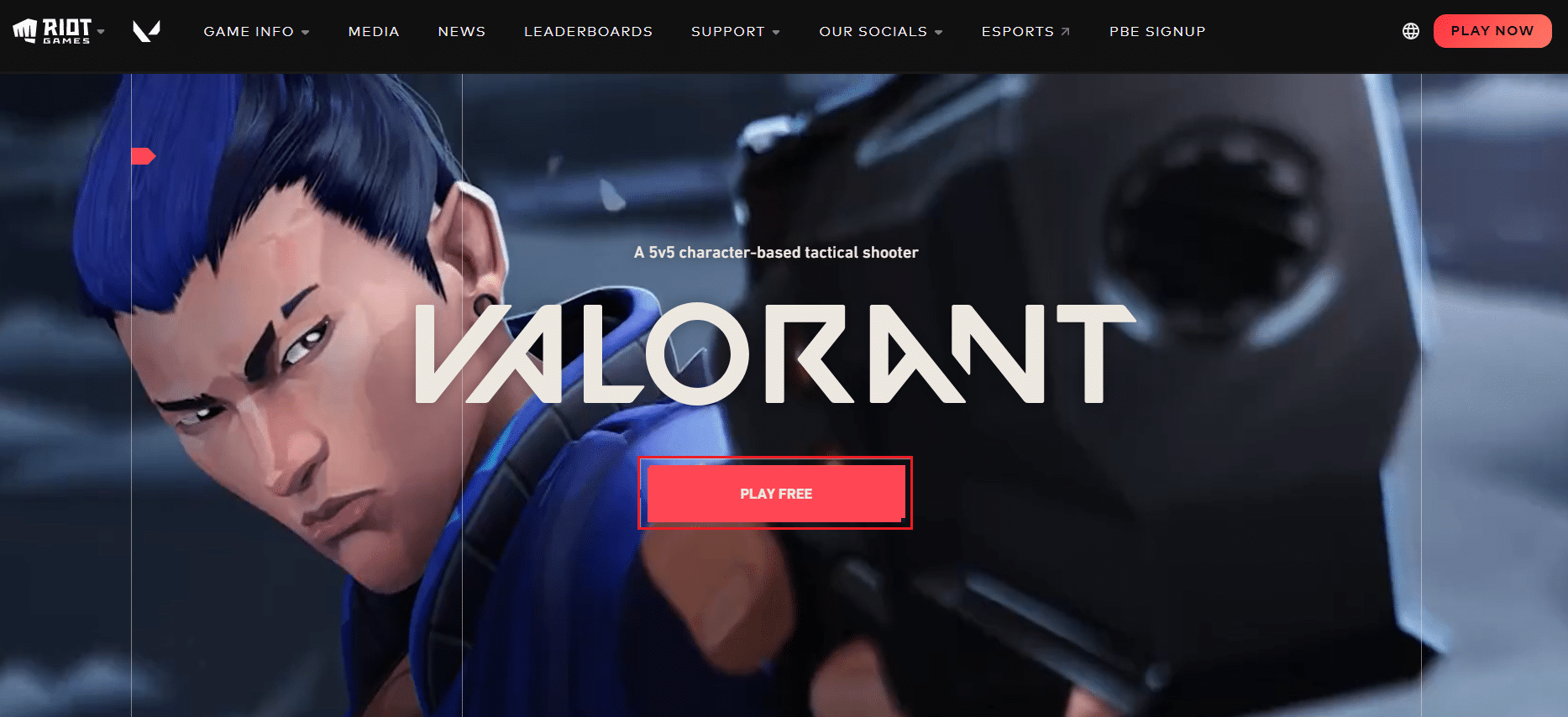 download valorant from official website