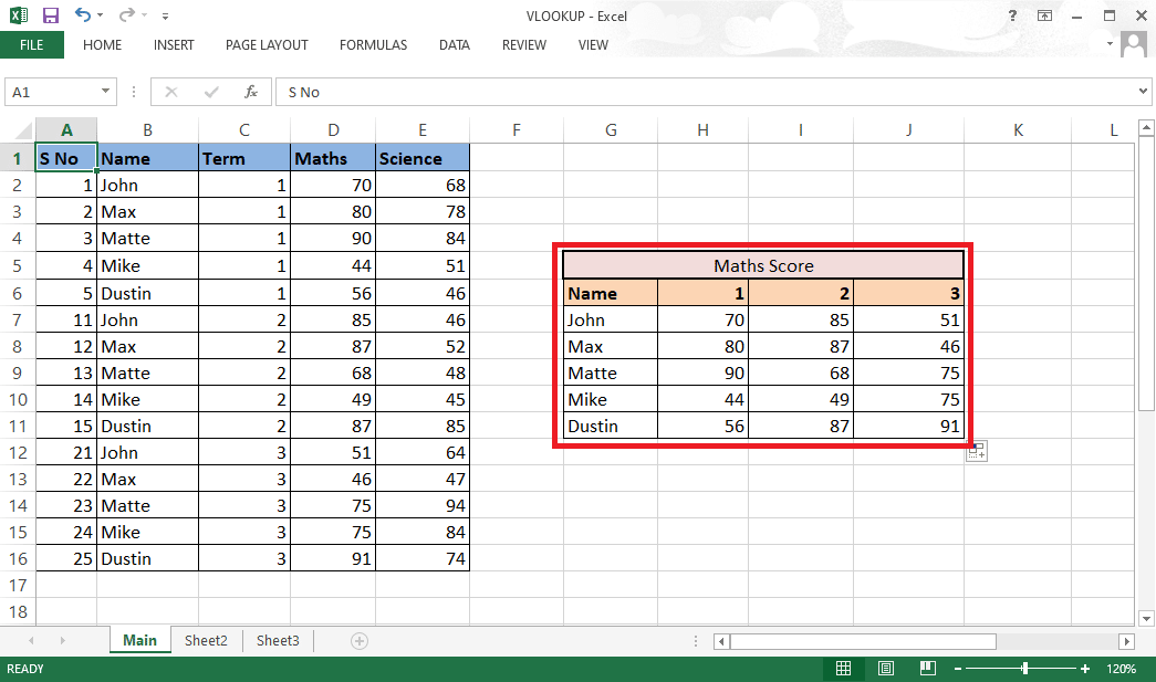 Drag the formula through the table and get the entire result | How to Use VLOOKUP with Multiple Criteria