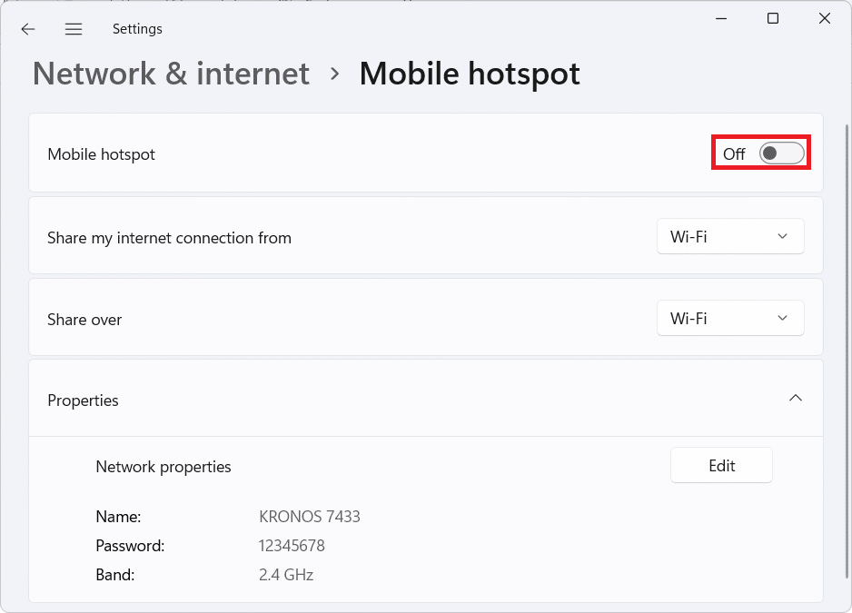 How to Enable or Disable Mobile Hotspot in Windows 11 [best Solution]