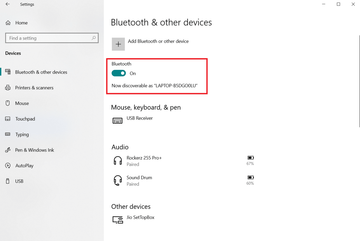 Ensure that the Bluetooth slider is activated. How to Fix Bluetooth Driver Error in Windows 10