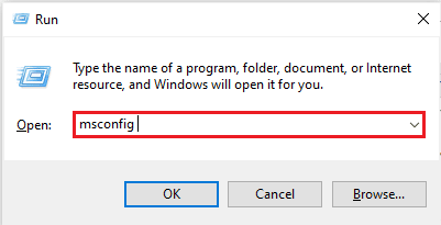 Enter msconfig. Fix Windows 10 Update Error 0x80d02002