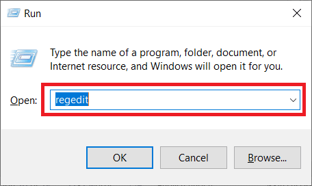 Enter regedit and hit the Enter key to open the Registry Editor window. Fix Windows Found Drivers for Your Device but Encountered an Error