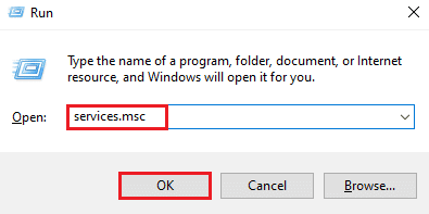 Enter services.msc and click ok. Fix Hamachi VPN Error in Windows 10