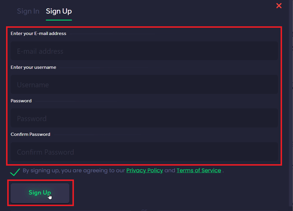 enter the details and click sign up. How to Get Apex Coins for Free