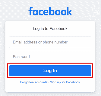 Enter the login details and click on Login.