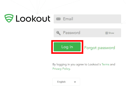 Enter your Email and Password and click on Log In