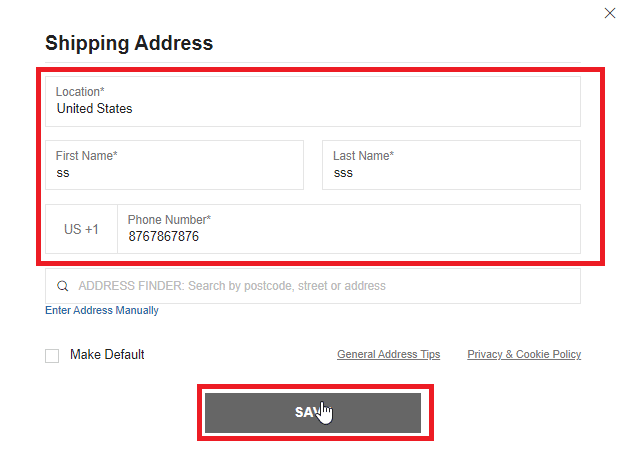 enter your shipping details and click save. How to Get SHEIN Free Trial Coupon