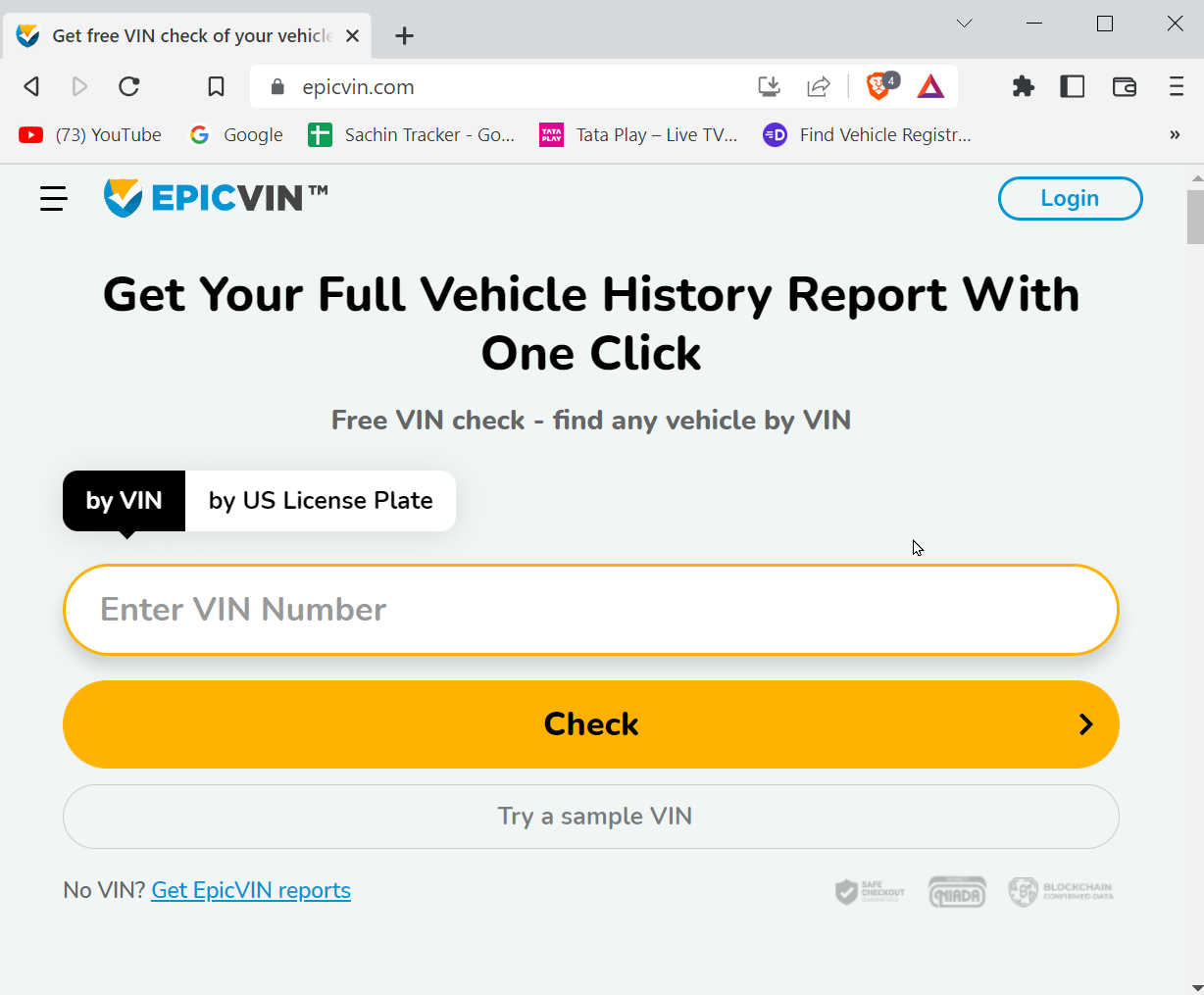 epicvin homepage