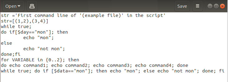 do while command. Fix Bash Syntax Error Near Unexpected Token