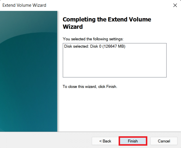 Extend volume wizard. How to Partition Hard Disk in Windows 11