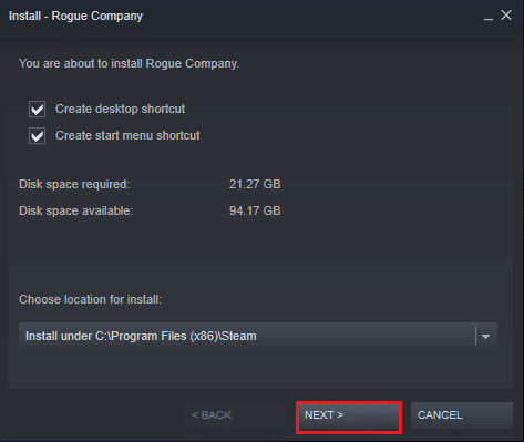 Finally, proceed with on-screen instructions to install the game on your PC. Fix PUBG not launching on Steam