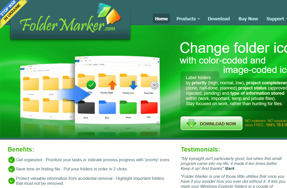 Folder Marker. How to Change Folder Color in Windows 10
