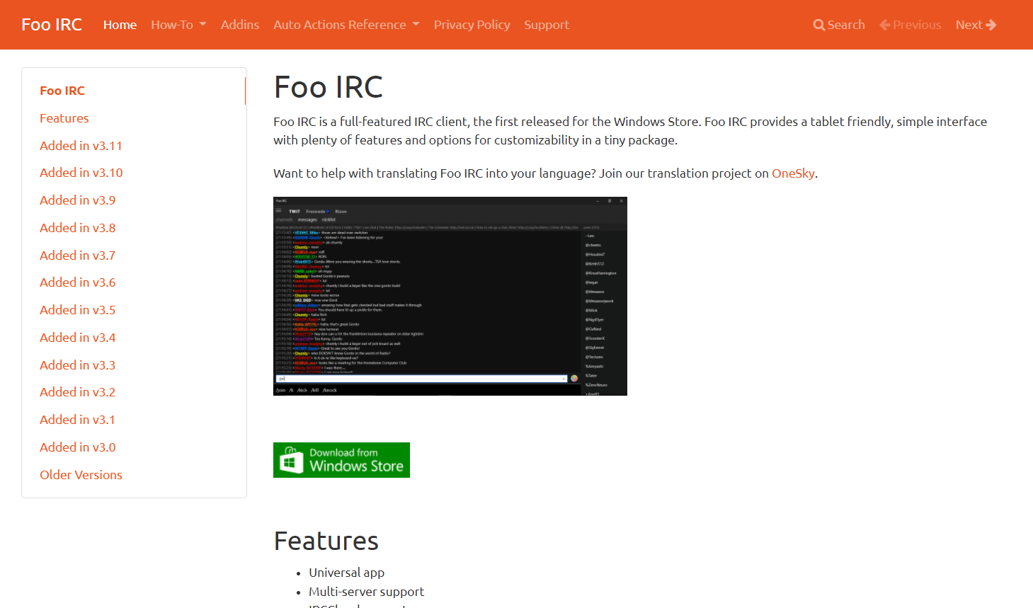 Foo IRC. Best IRC clients for Windows