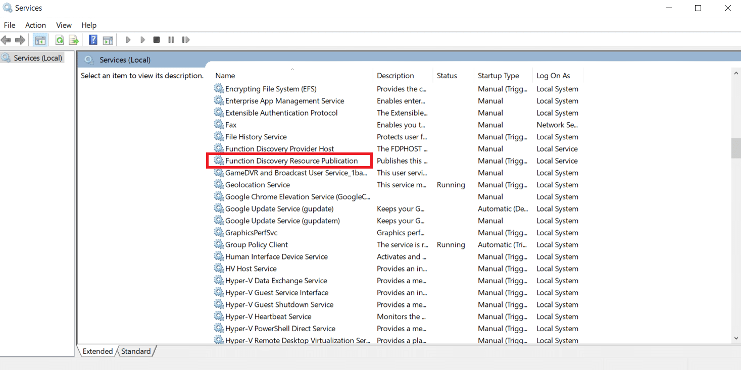 Function Discovery Resource Publication. How to Turn On Network Discovery in Windows 10