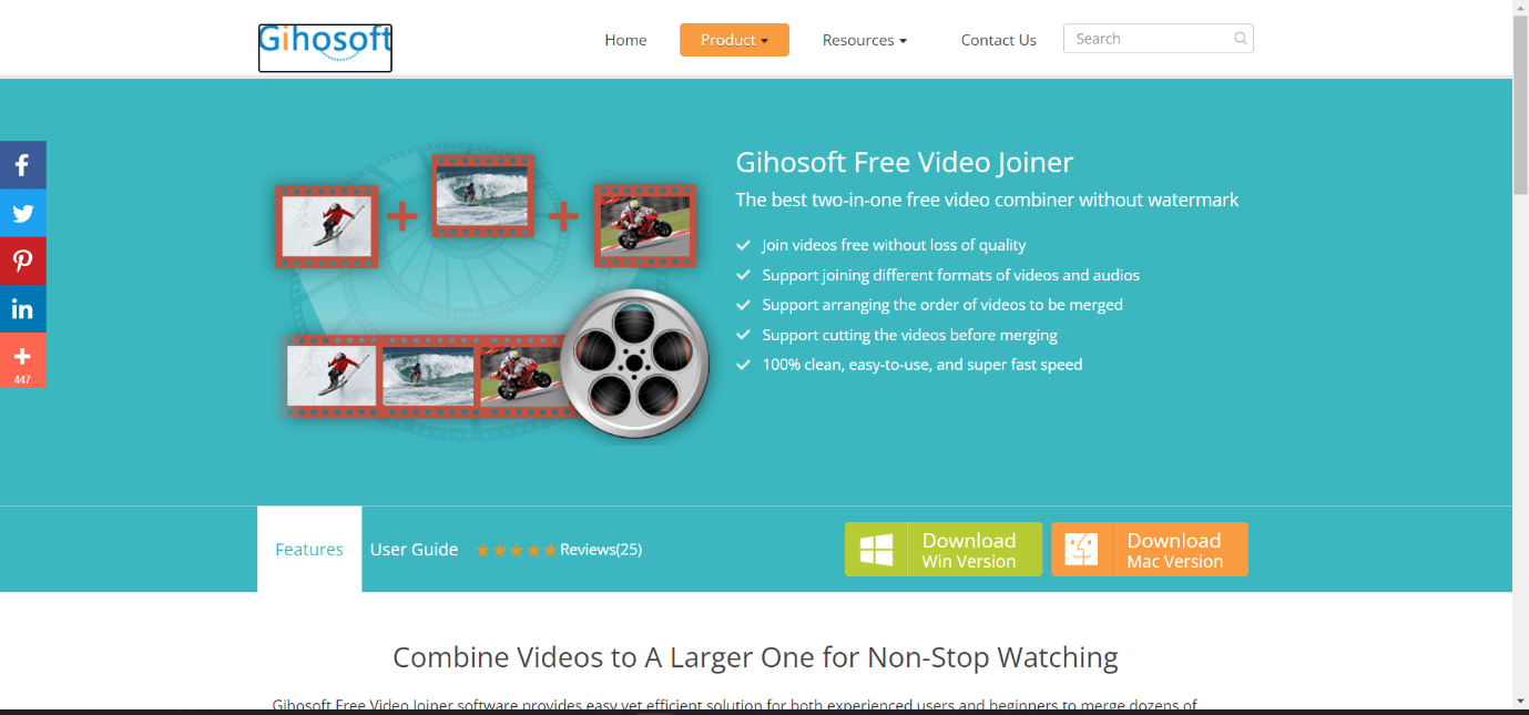 Gihosoft Free Video Joiner