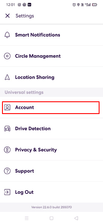 Go to Accounts | How to Turn Off Location on Life360 Without Anyone Knowing