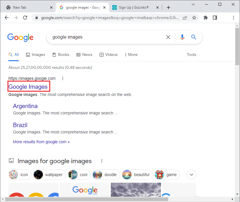 Go to Google chrome and type Google Images in the search bar. How to Reverse Search a Video on Google