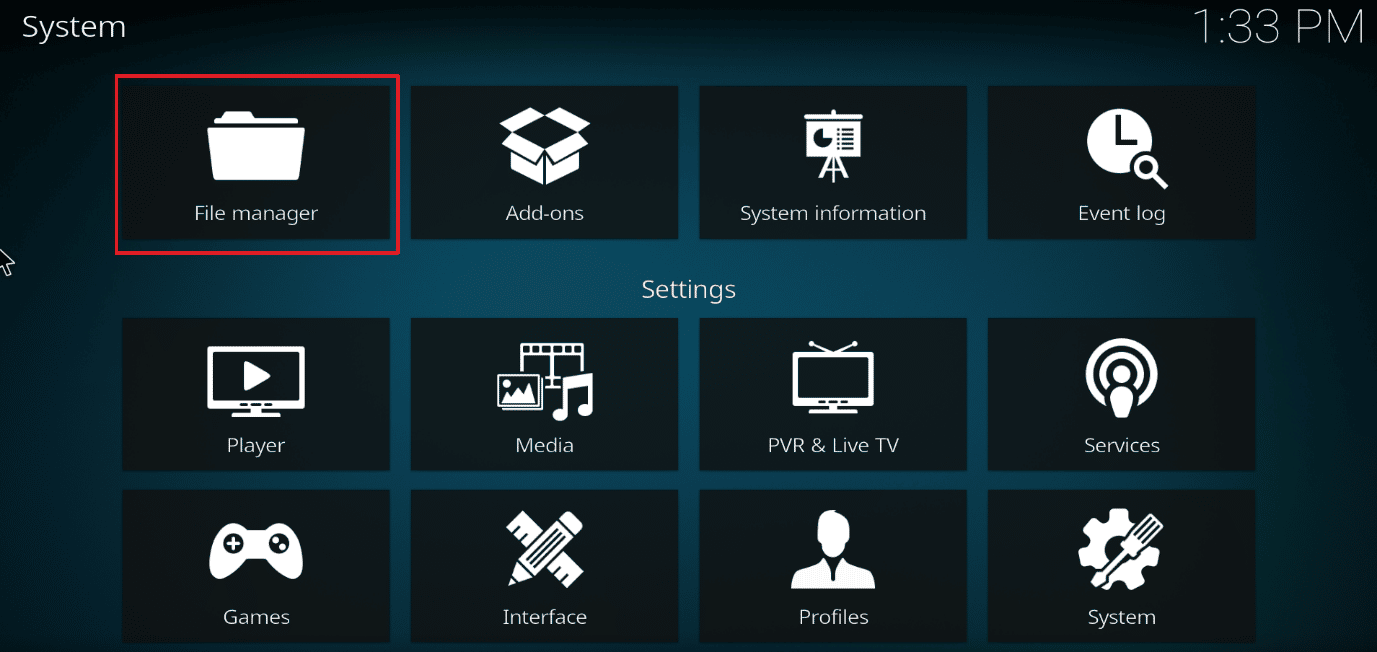 Go to the File Manager tab. How to Install SuperRepo on Kodi