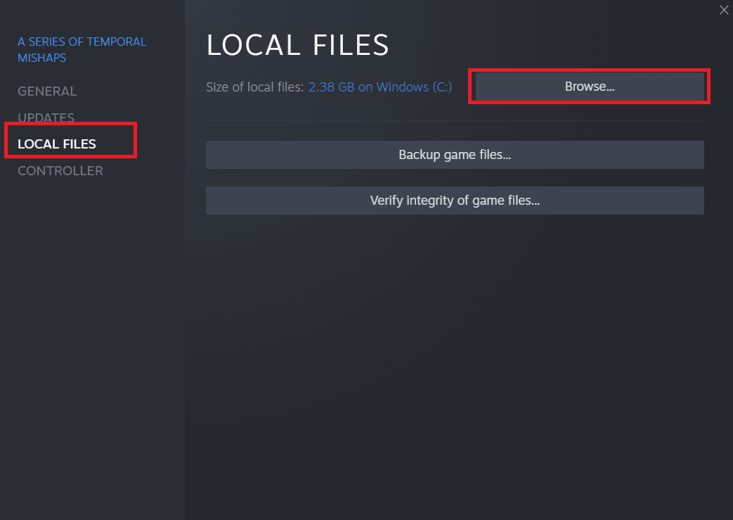 go to the Local Files tab and choose Browse Local Files. Ways to Fix SMITE Unable to Connect to Steam