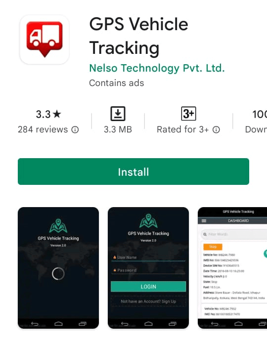 GPS Vehicle Tracking in app store. How to Trace Your Car Online