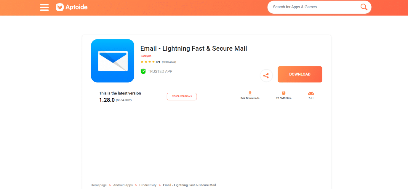 Email - Lightning Fast & Secure Mail | best Outlook alternatives