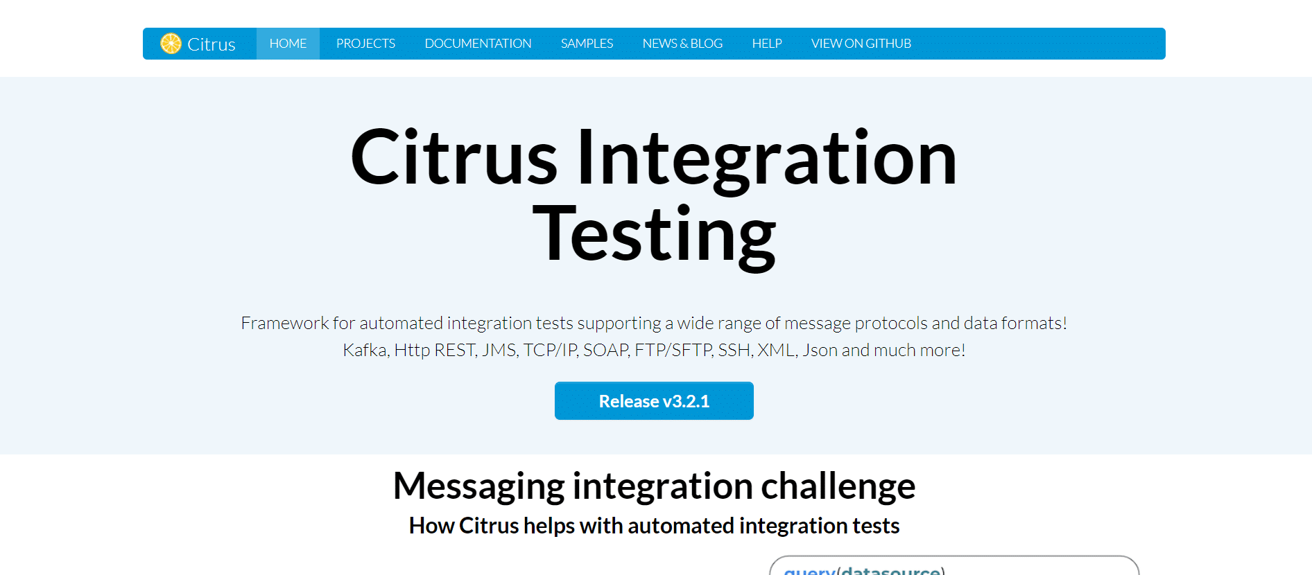 citrus. Best API Testing Tools