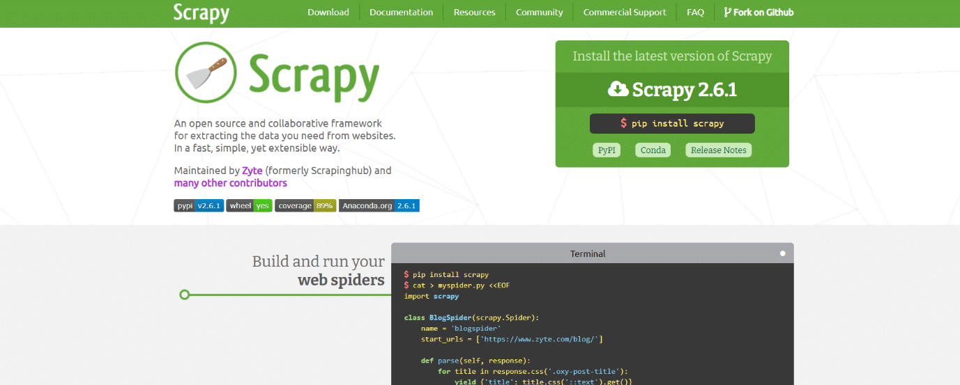 Graphical user interface, text Description automatically generated. 31 Best Web Scraping Tools