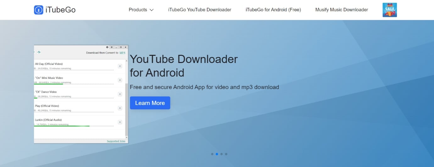 iTubeGo | best free online video downloader