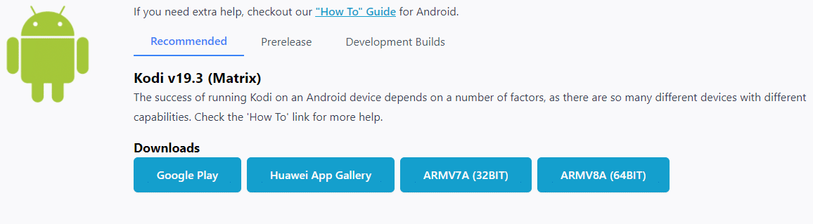 Here on your PC, click on the latest Android ARM release build. 