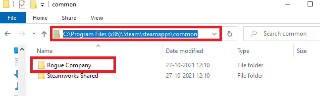 Here, scroll down the list and open the steamapps folder, followed by the common folder. How to Uninstall Steam Games