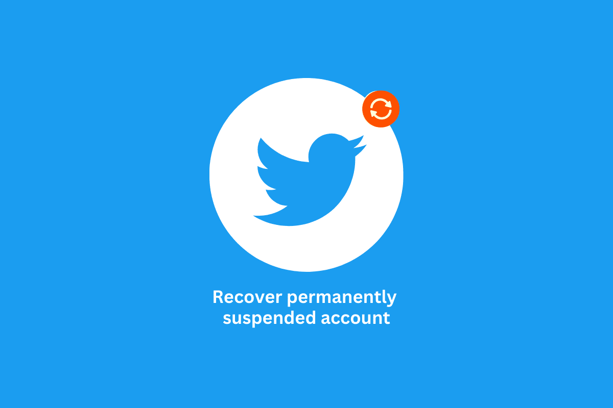 Sådan gendannes permanent suspenderet Twitter-konto