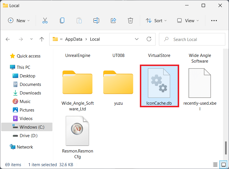 IconCache file. How to Fix Blank Icons in Windows 11