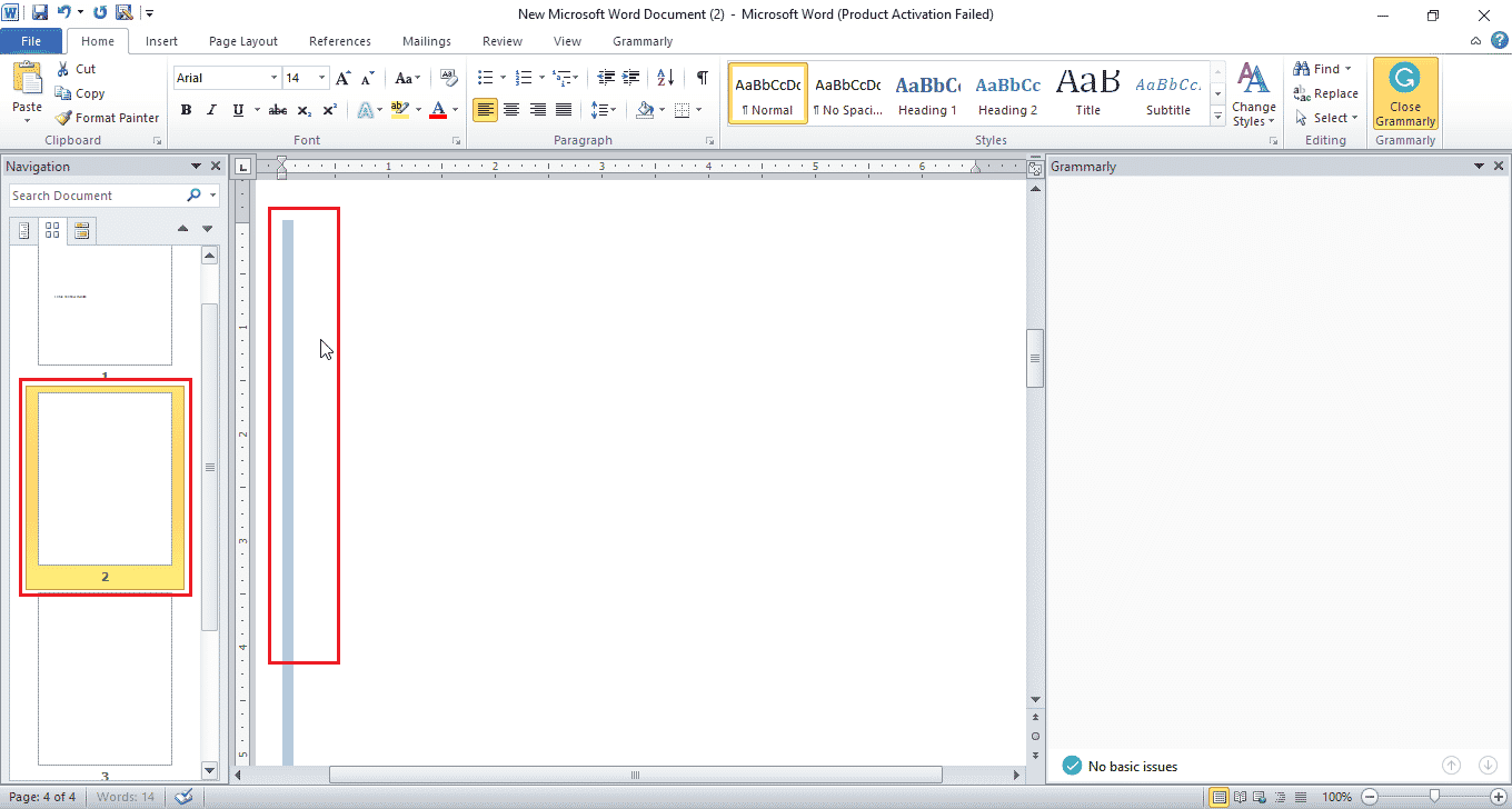 drag your mouse on the blank page and press the Delete key to remove page in Microsoft Word. How to Delete a Page in Word 2010