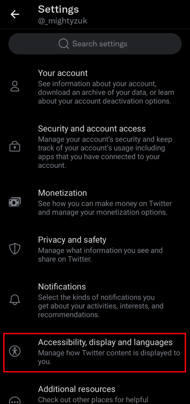 In settings tap on Accessibility, display and languages. | Can I Turn Off Double Tap Like in Twitter?