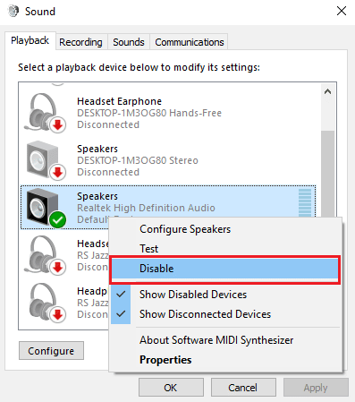 click on the Disable option. Why is my Computer Making Funny Noises?