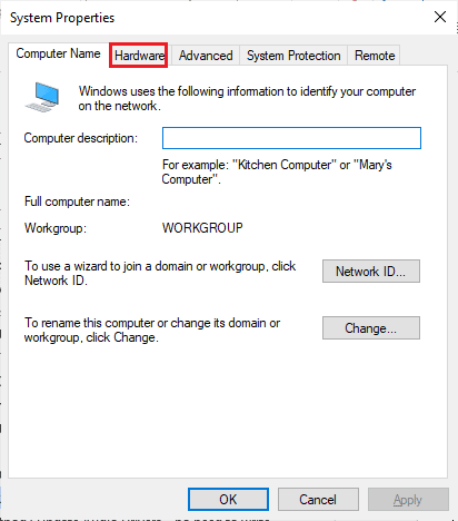 In the pop up window go to the Hardware tab. Fix Front Audio Jack Not Working in Windows 10