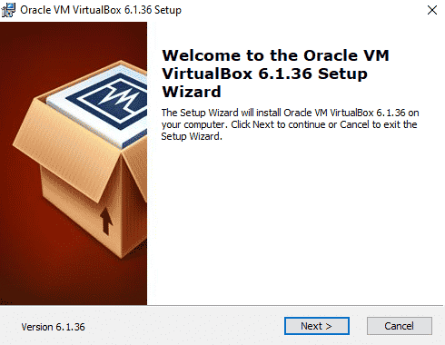 Instalu VirtualBox
