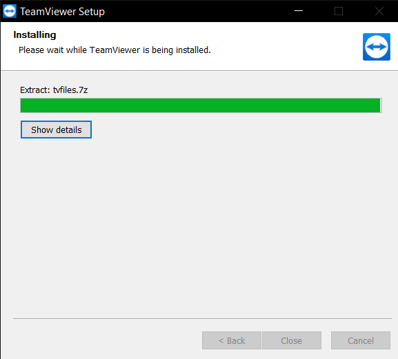 installing TeamViewer. Fix commercial nodetected teamviewering Windows 10