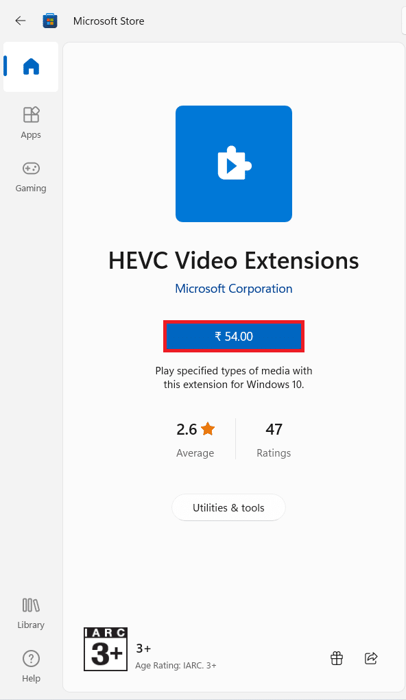 Installing HEVC Video Extentions. . How to install & open HEVC Codecs in Windows 11