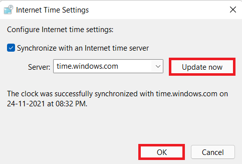 Internet time sync. How to Sync Time in Windows 11
