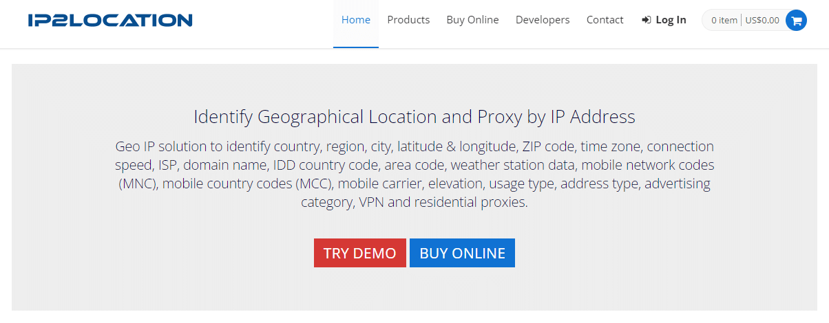 IP2Location Homepage