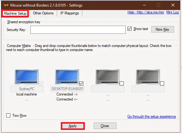 It is just a software solution to connect two or more computers with the primary computer’s input devices. 